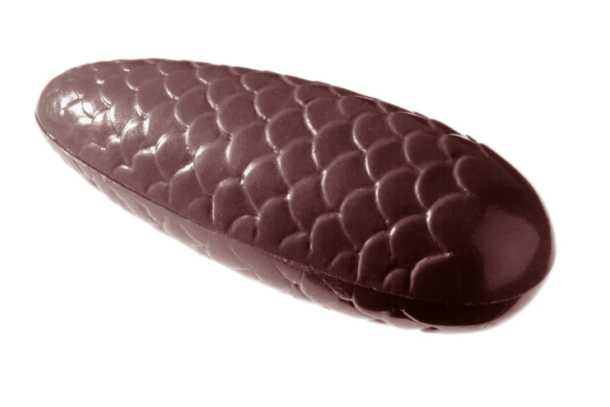 CW2042 - Chocolate World - Chocolate Pine Cone Polycarbonate Mould