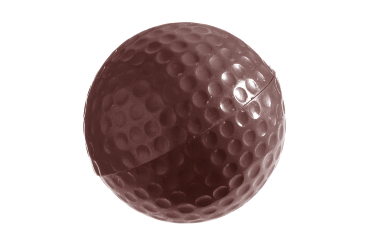 CW2048 - Chocolate World - Golf Ball Ø 40 mm Polycarbonate Mould