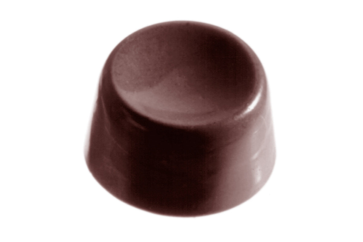 CW2063 - Chocolate World - Chocolate Round Hollow Polycarbonate Mould