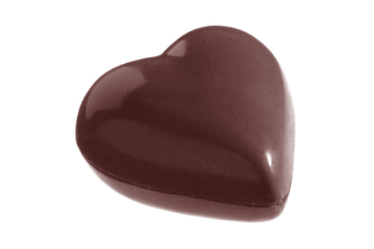 CW2080 - Chocolate World - Chocolate Heart 2 X 5 g Polycarbonate Mould