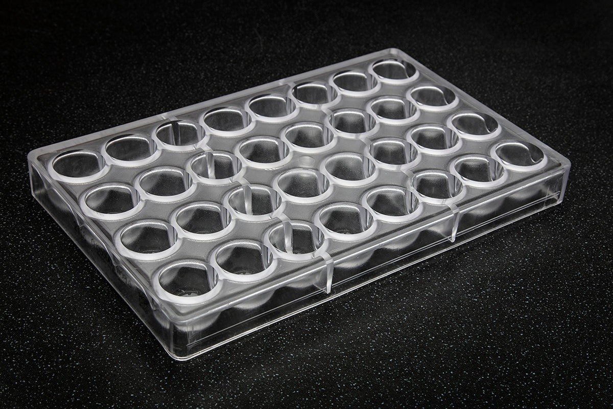 CW2116 - Chocolate World - Cone Ø 29 X 23 mm Polycarbonate Mould24
