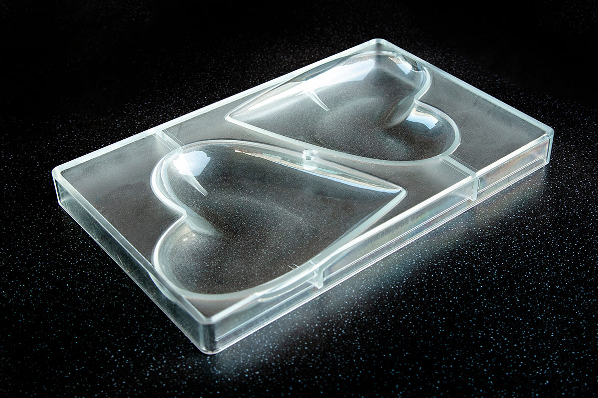 CW2121 - Chocolate World - Chocolate Heart 145 mm Polycarbonate Mould