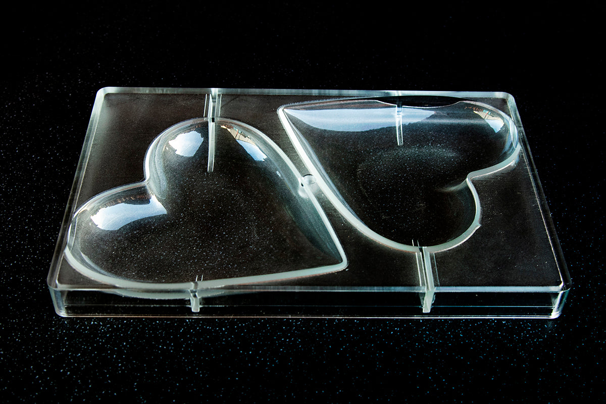 CW2121 - Chocolate World - Chocolate Heart 145 mm Polycarbonate Mould