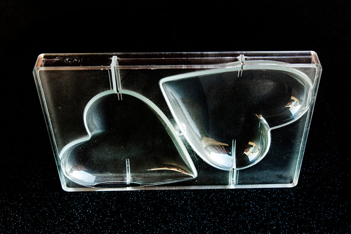 CW2121 - Chocolate World - Chocolate Heart 145 mm Polycarbonate Mould