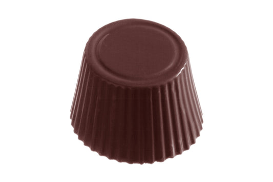 CW2130 - Chocolate World - Chocolate Cup Round Polycarbonate Mould