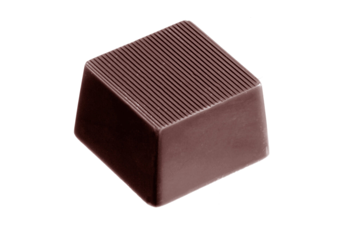 CW2150 - Chocolate World - Chocolate Square Polycarbonate Mould