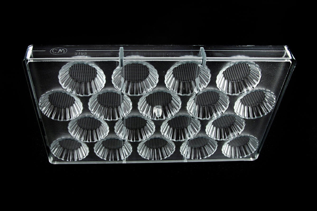CW2152 - Chocolate World - Chocolate Mini Cup Polycarbonate Mould