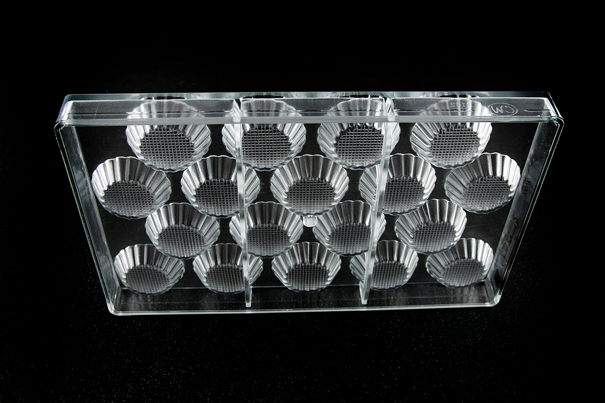CW2152 - Chocolate World - Chocolate Mini Cup Polycarbonate Mould
