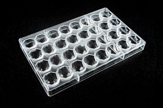 CW2184 - Chocolate World - Chocolate Diamond Polycarbonate Mould