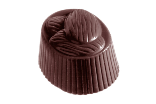 CW2190 - Chocolate World - Chocolate Trio Of Almonds Polycarbonate Mould