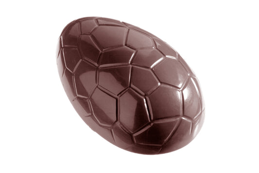 CW2206 - Chocolate World - Egg Kroko 88 mm Polycarbonate Mould