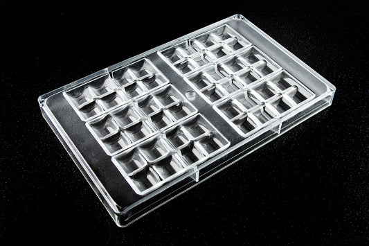 CW2208 - Chocolate World - Chocolate Truffle Polycarbonate Mould