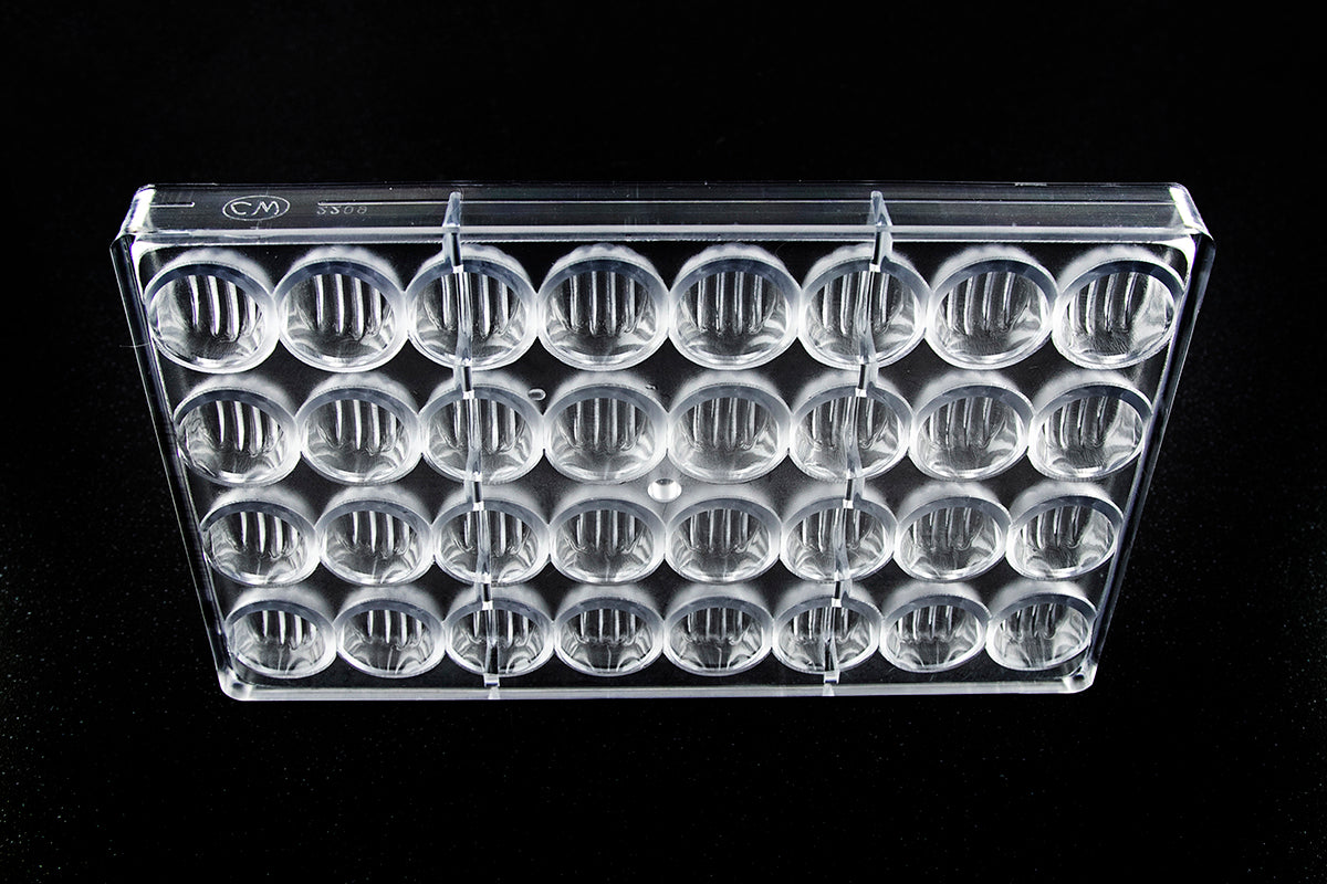 CW2209 - Chocolate World - Chocolate Galet Polycarbonate Mould