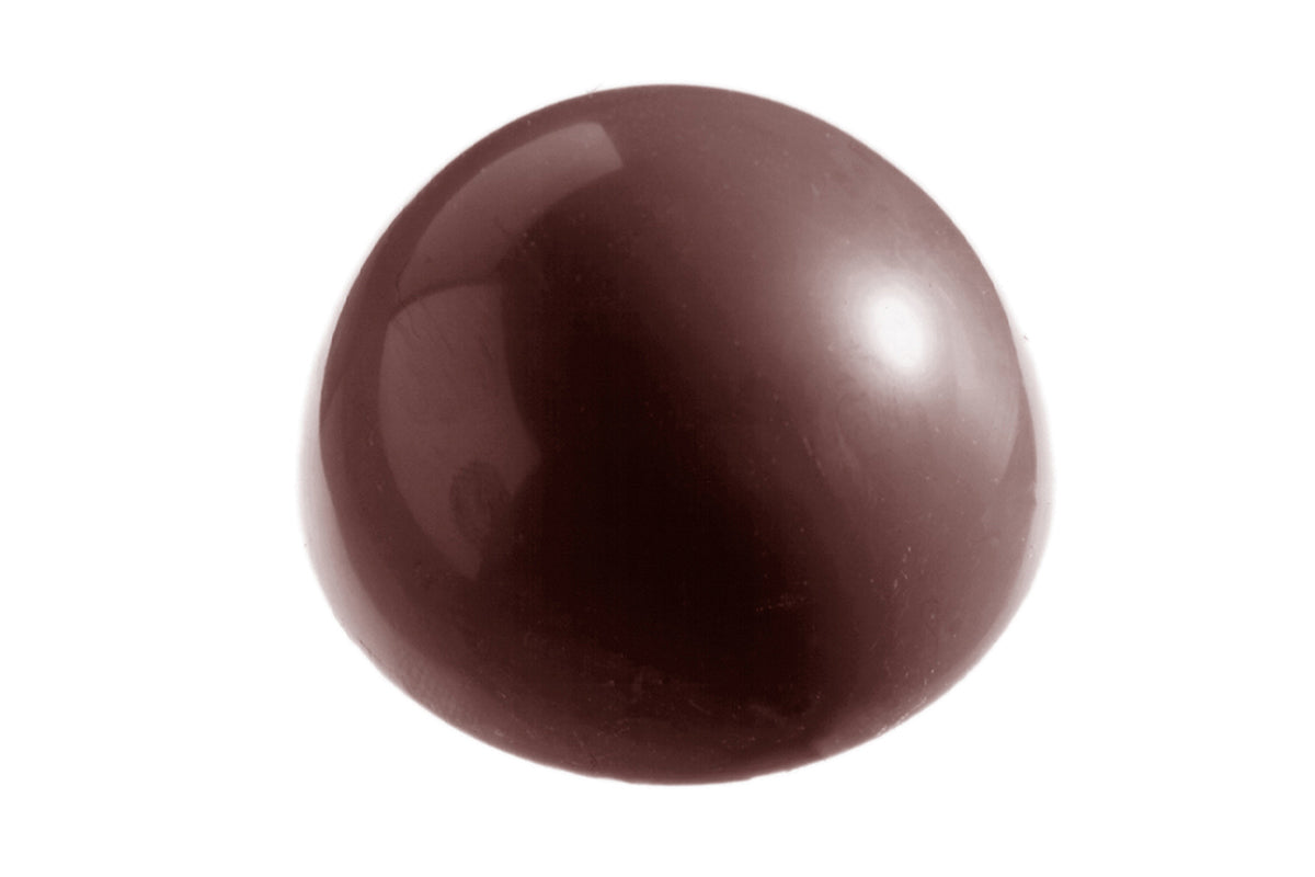 CW2251 - Chocolate World - Half Sphere Ø 50 mm Polycarbonate Mould