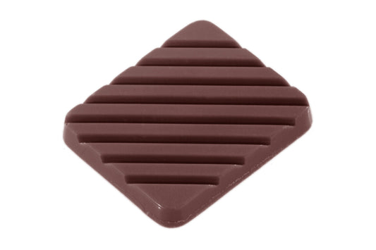 CW2267 - Chocolate World - Caraque Striped Polycarbonate Mould