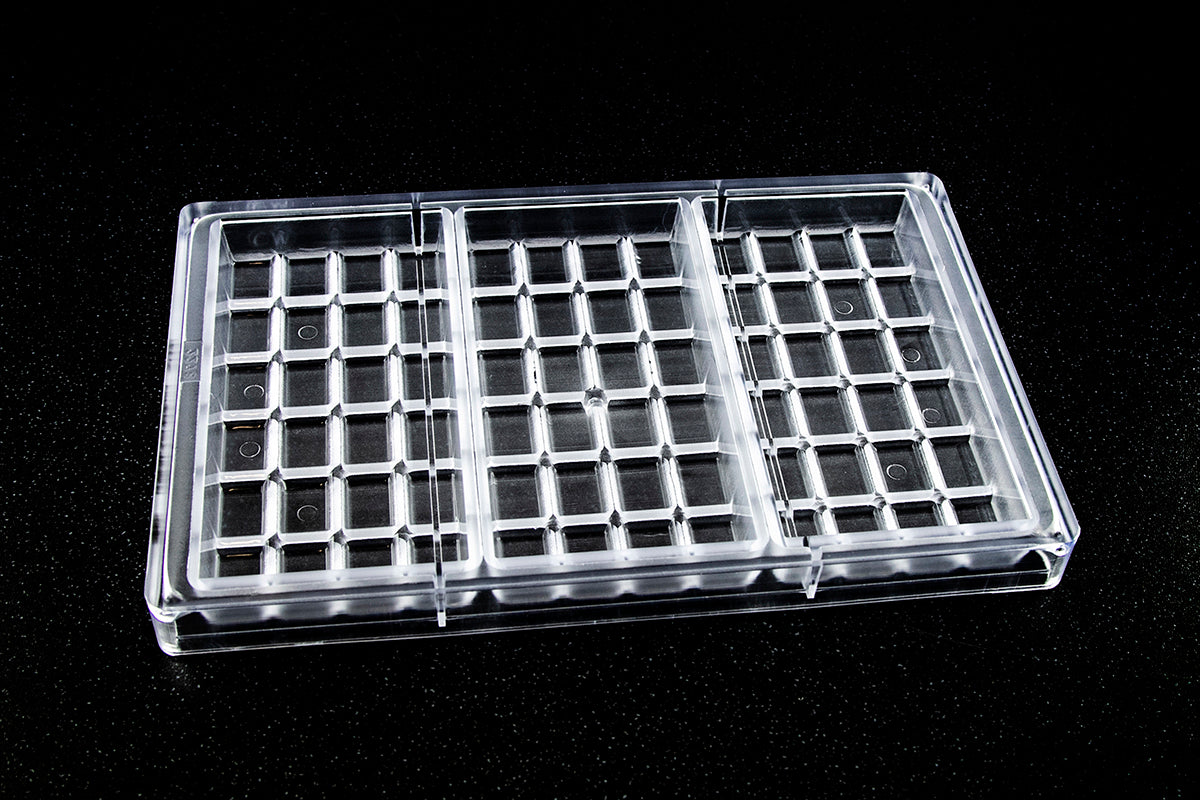 CW2278 - Chocolate World - Chocolate Tablet 240 g Polycarbonate Mould