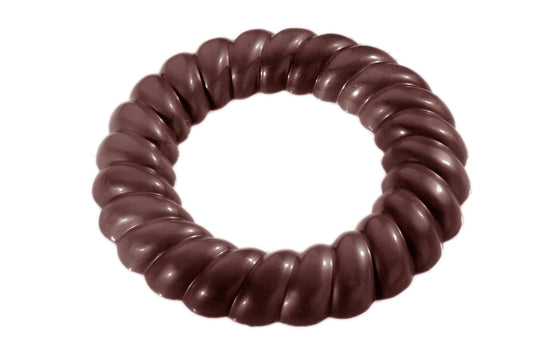 CW2279 - Chocolate World - Wreath 130 mm Polycarbonate Mould