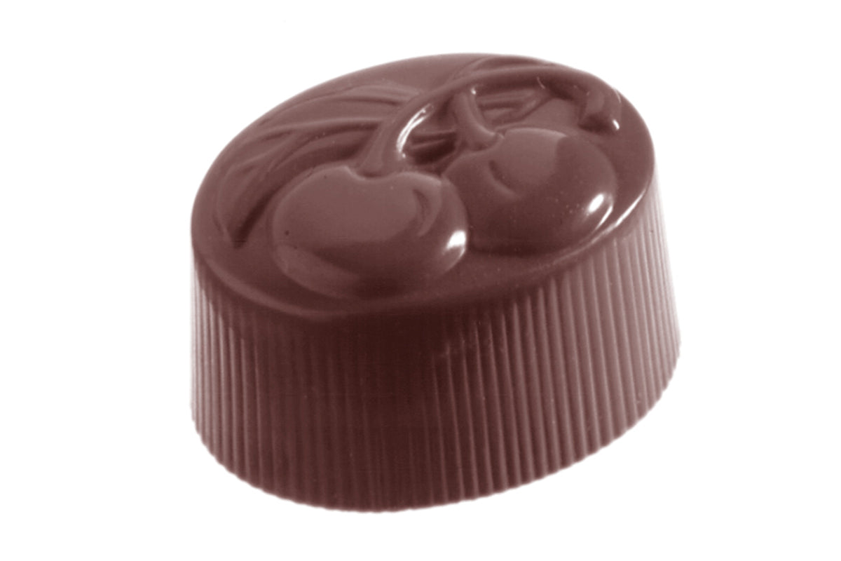 CW2293 - Chocolate World - Chocolate Cherry Double Polycarbonate Mould
