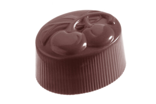 CW2293 - Chocolate World - Chocolate Cherry Double Polycarbonate Mould