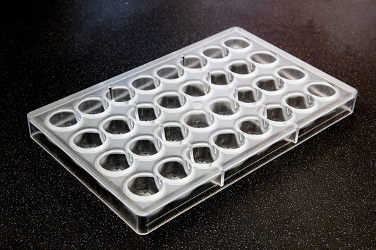 CW2295 - Chocolate World - Cone Ø 29 X 21 mm Polycarbonate Mould