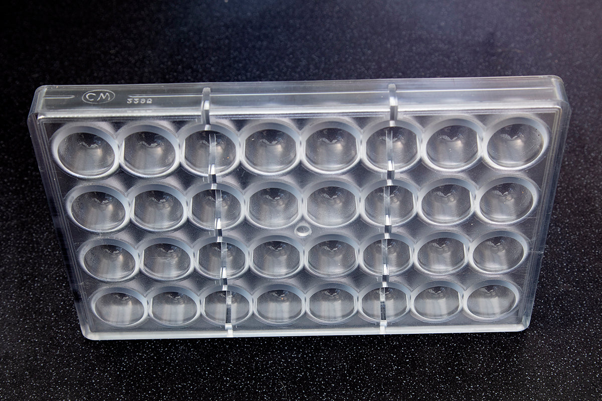 CW2295 - Chocolate World - Cone Ø 29 X 21 mm Polycarbonate Mould