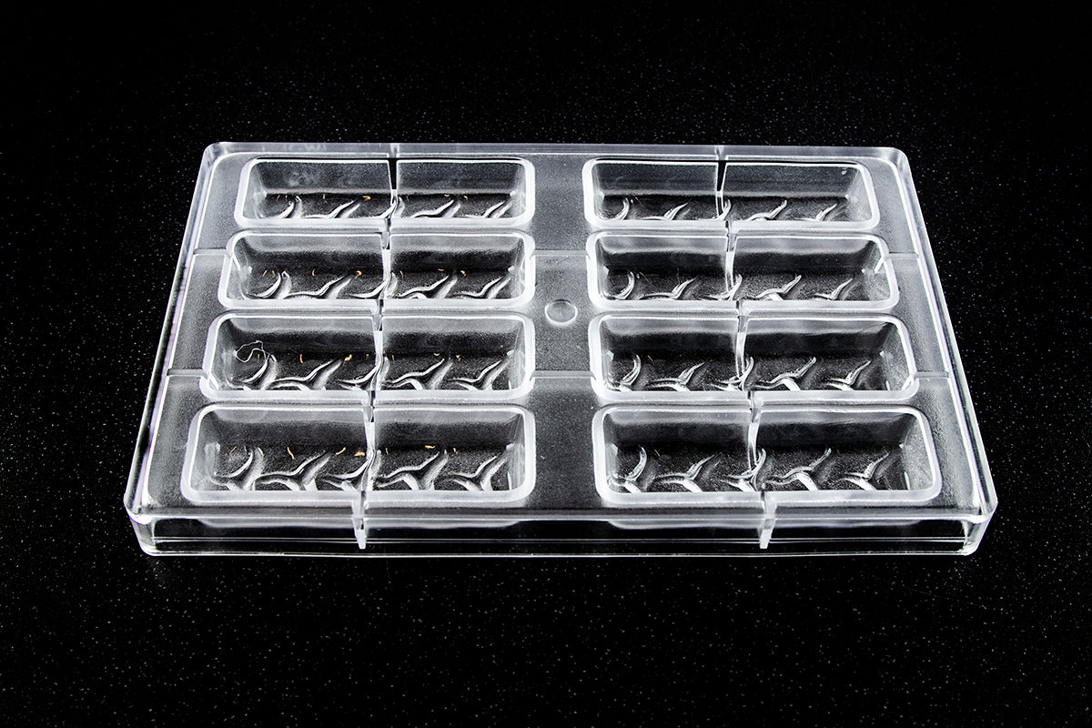 CW2362 - Chocolate World - Large Enrobed Bar Polycarbonate Mould