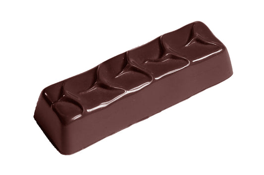 CW2363 - Chocolate World - Enrobed Bar Medium Polycarbonate Mould