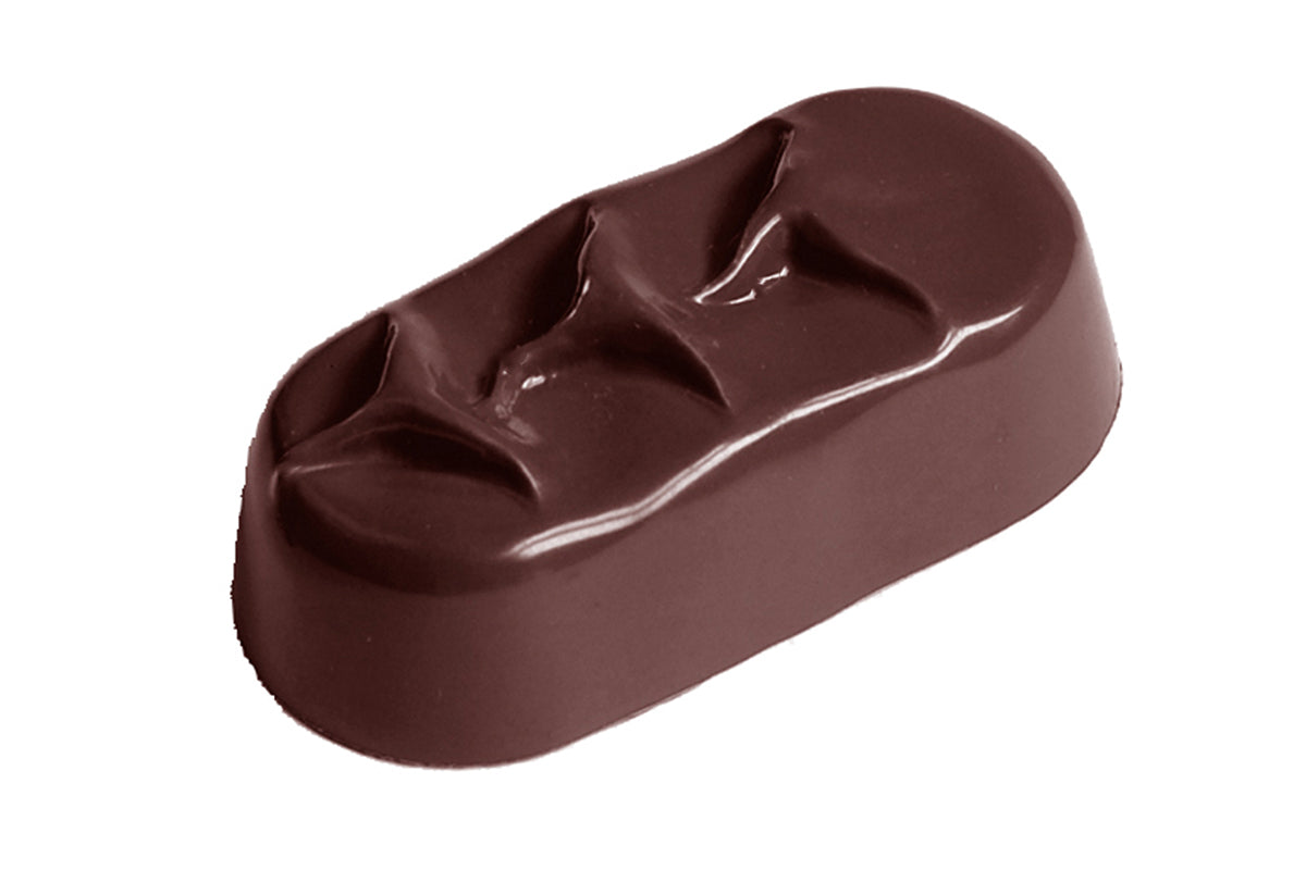 CW2364 - Chocolate World - Enrobed Bar Small Polycarbonate Mould