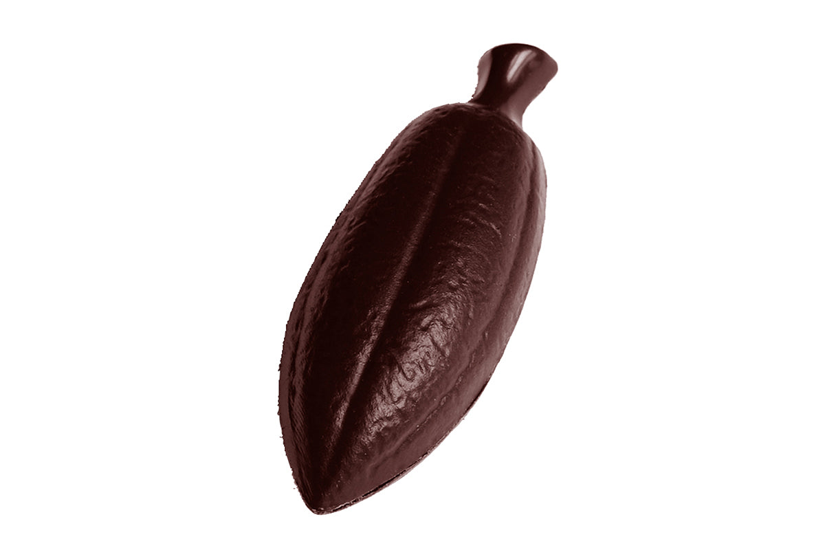 CW2375 - Chocolate World - Chocolate Cocoa Bean Polycarbonate Mould
