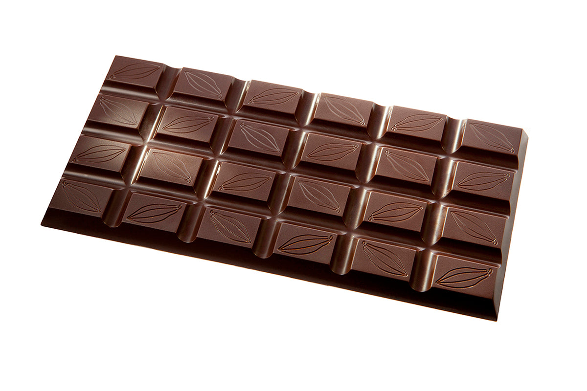 CW2398 - Chocolate World - Cocoa Bean Tablet Polycarbonate Mould