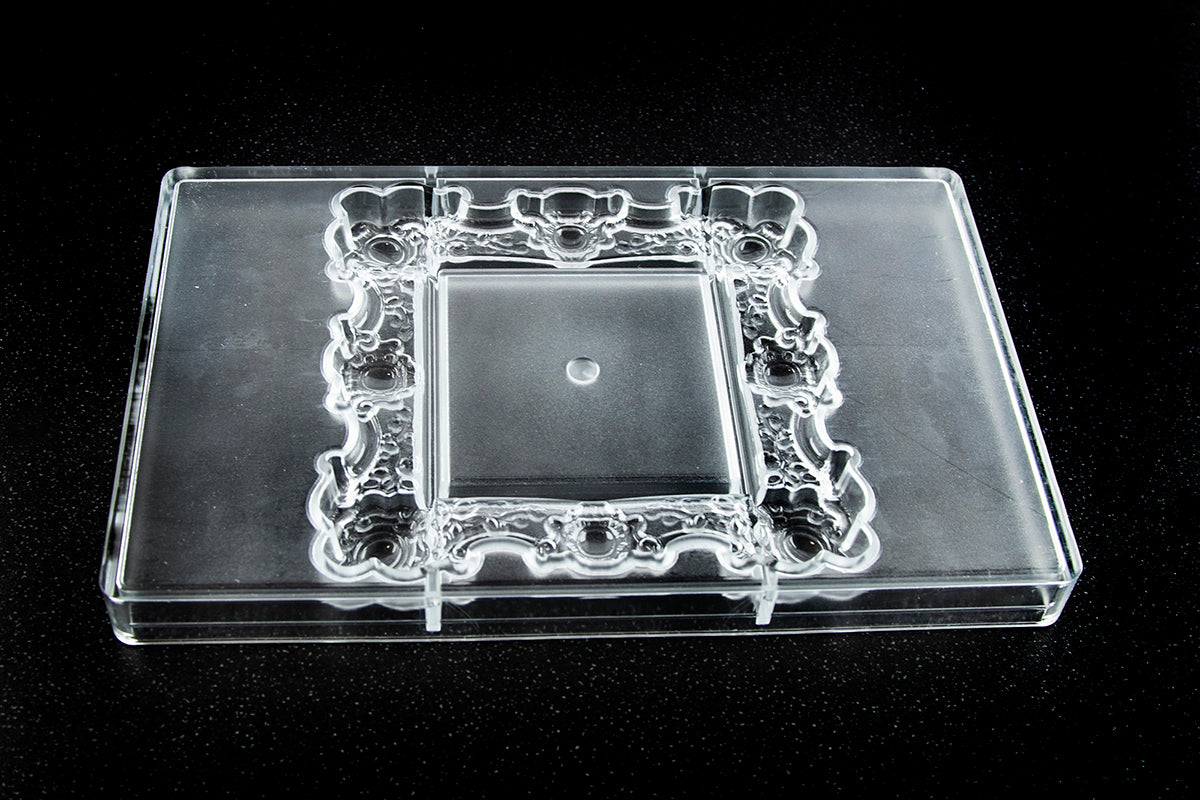 CW2399 - Chocolate World - Chocolate Barok Frame Polycarbonate Mould