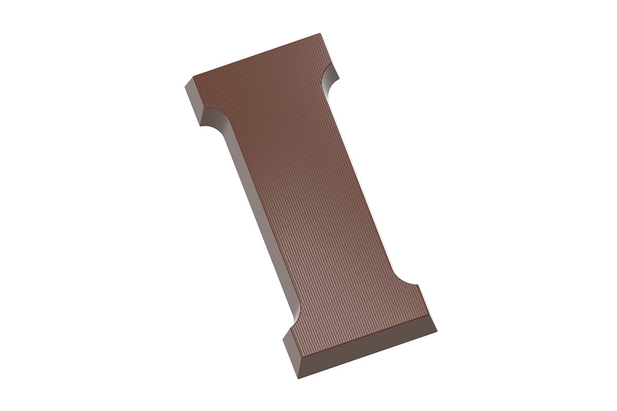 CW2408 - Chocolate World - Chocolate Letter I 135 g Polycarbonate Mould