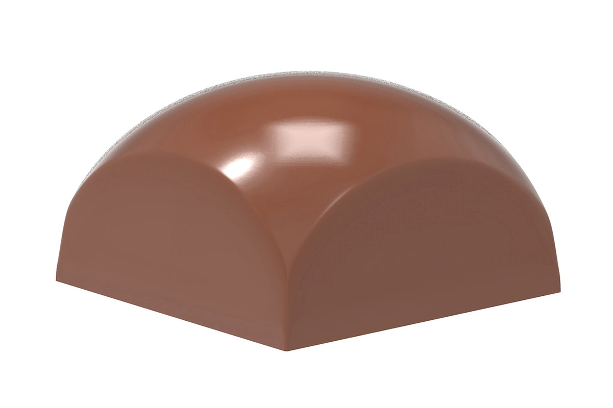 CW2435 - Chocolate World - Chocolate Square Sphere Polycarbonate Mould