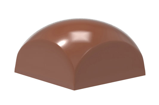 CW2435 - Chocolate World - Chocolate Square Sphere Polycarbonate Mould