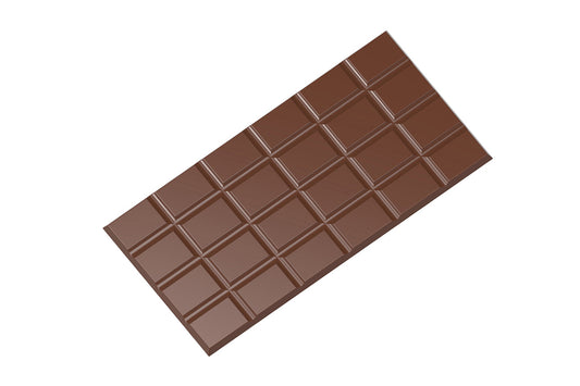 CW2436 - Chocolate World - Tablet 4x6 Rectangle Polycarbonate Mould