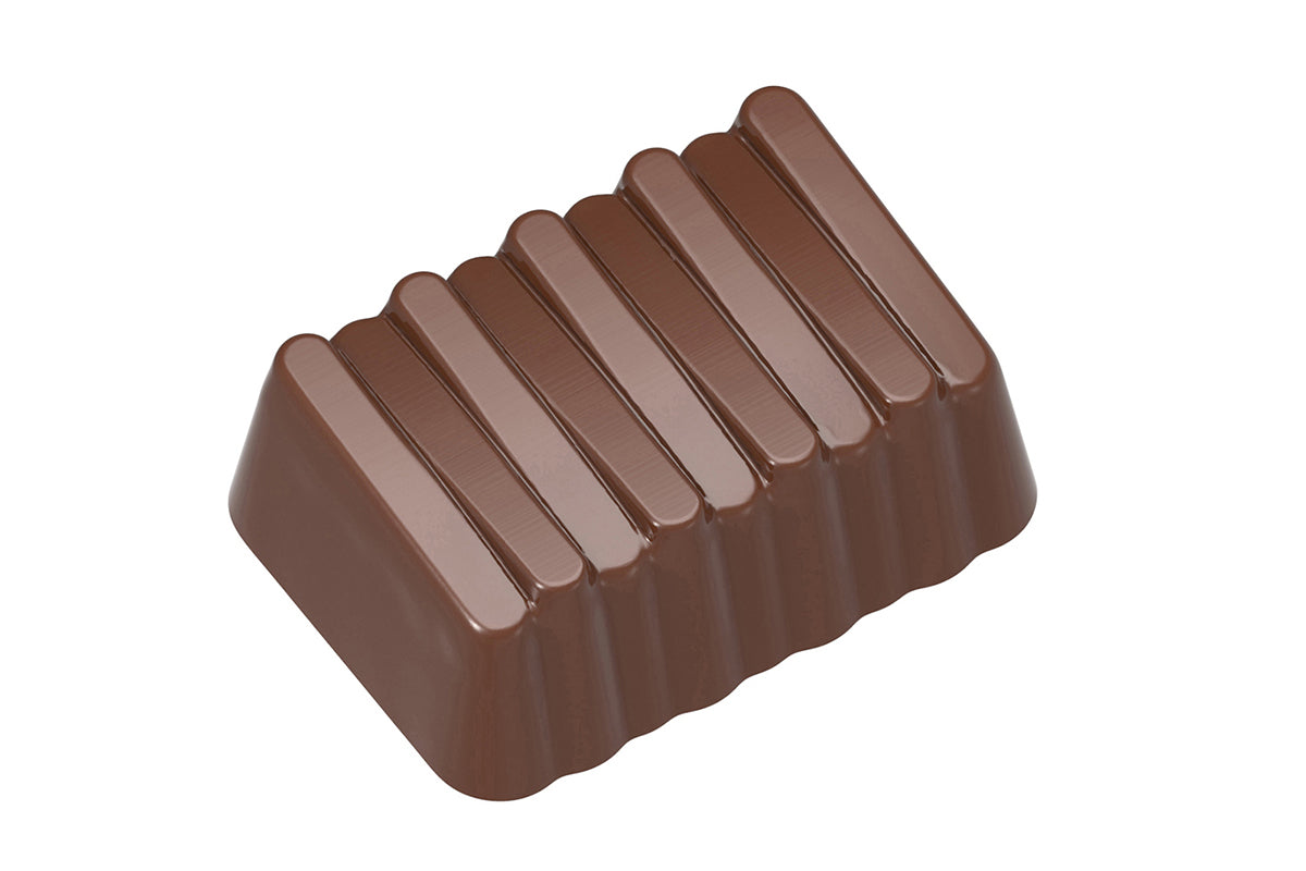 CW2439 - Chocolate World - Chocolate Praline Steps Polycarbonate Mould