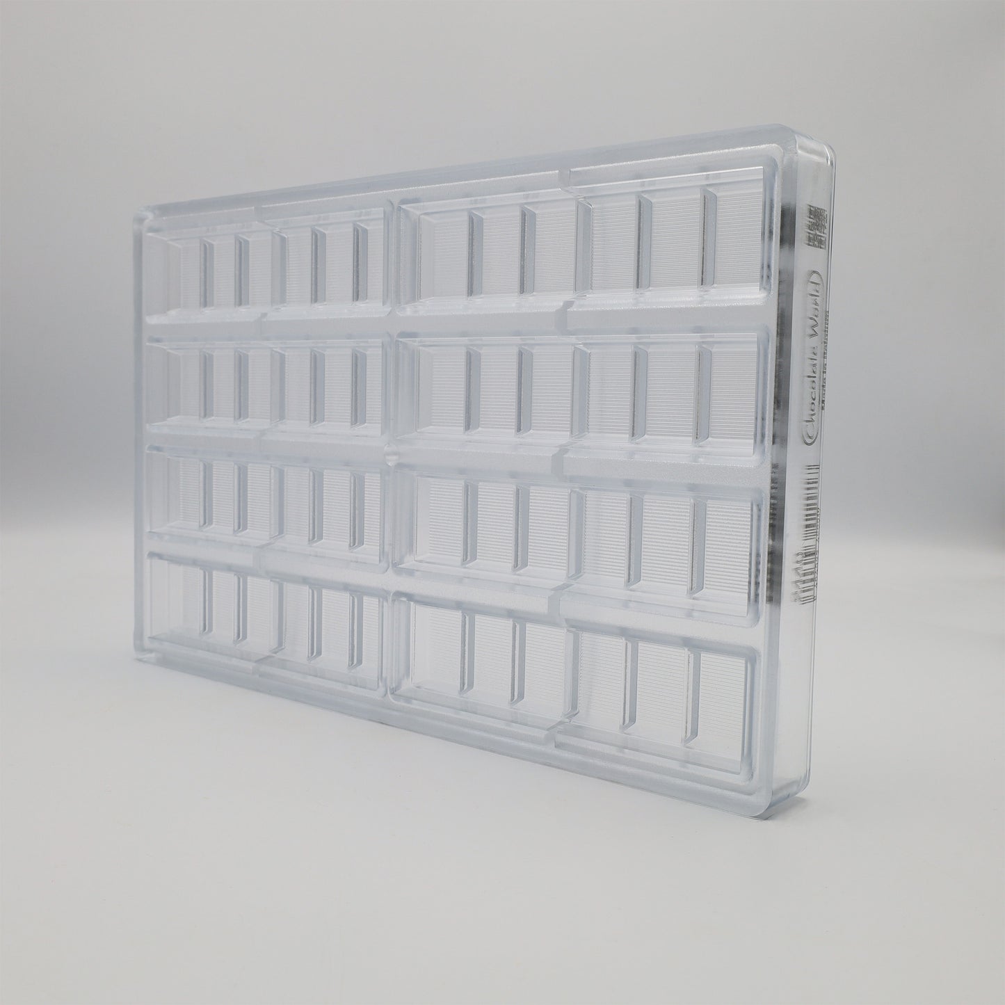 CW2440 - Chocolate World - Bar 6 Cubes Polycarbonate Mould