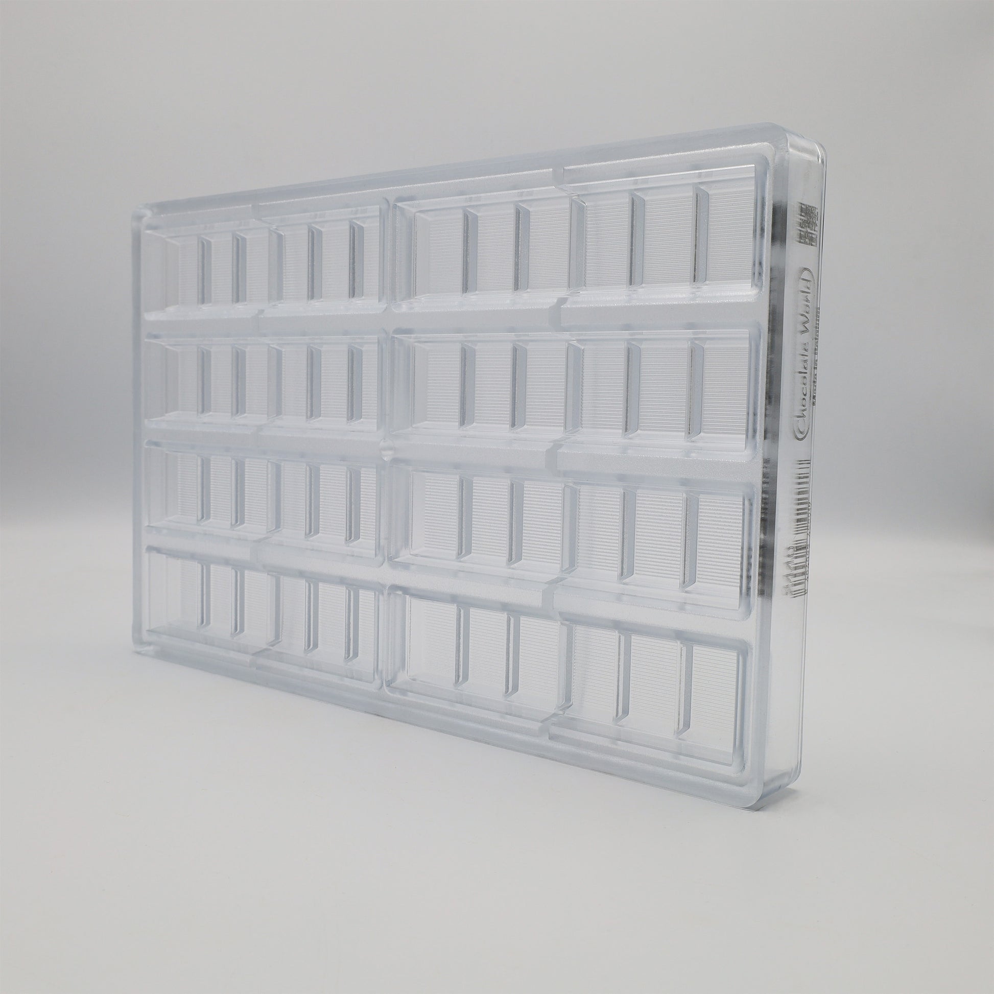 CW2440 - Chocolate World - Bar 6 Cubes Polycarbonate Mould