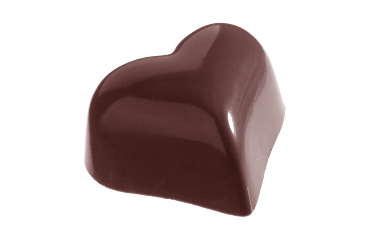 CW2443 - Chocolate World - Chocolate Small Heart Polycarbonate Mould