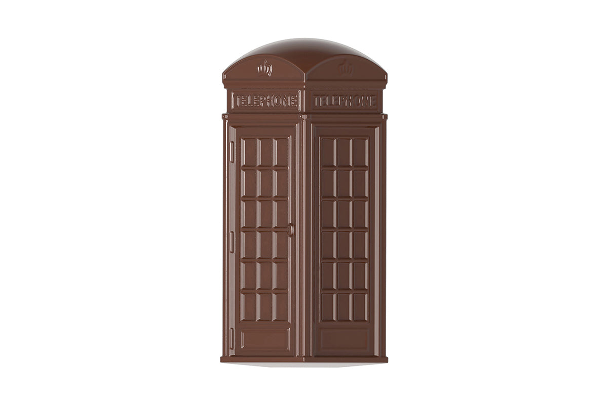CW2446 - Chocolate World - Telephone Booth Polycarbonate Mould