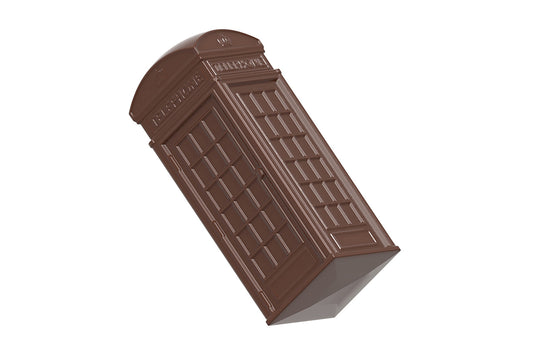 CW2446 - Chocolate World - Telephone Booth Polycarbonate Mould