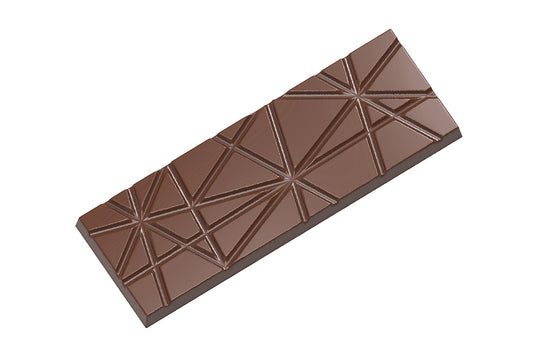 CW2450 - Chocolate World - Tablet With Stripes Polycarbonate Mould