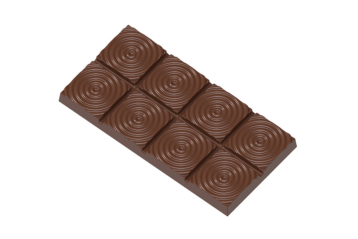 CW2451 - Chocolate World - "Hypnos" Chocolate Tablet Polycarbonate Mould