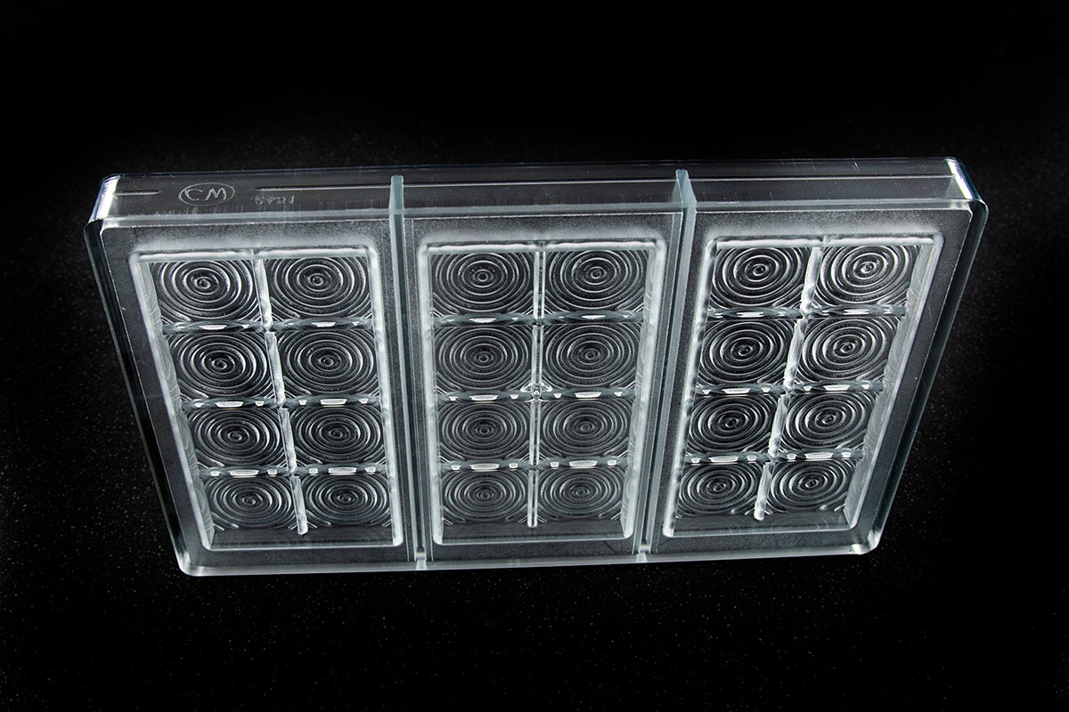CW2451 - Chocolate World - "Hypnos" Chocolate Tablet Polycarbonate Mould