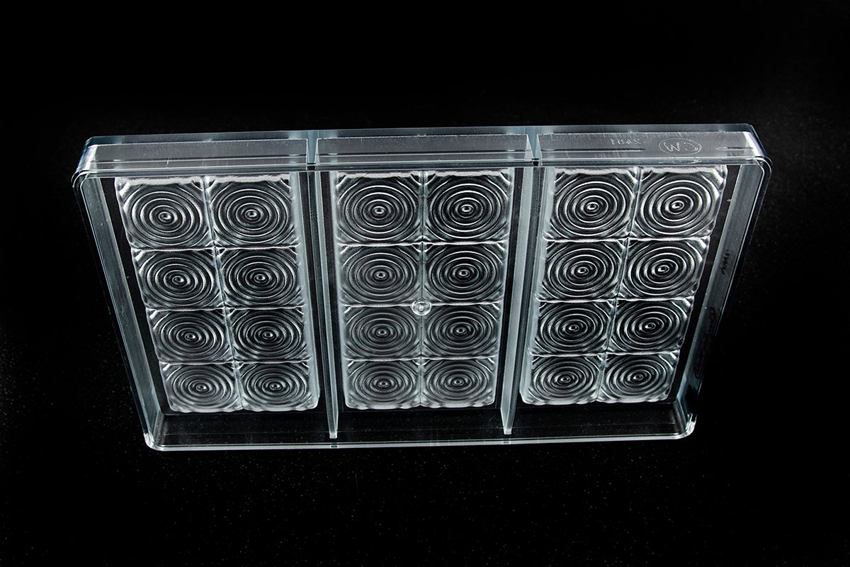 CW2451 - Chocolate World - "Hypnos" Chocolate Tablet Polycarbonate Mould