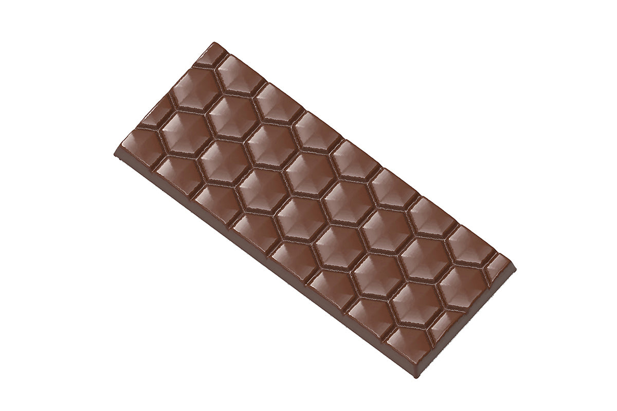 CW2454 - Chocolate World - Honeycomb Tablet Polycarbonate Mould