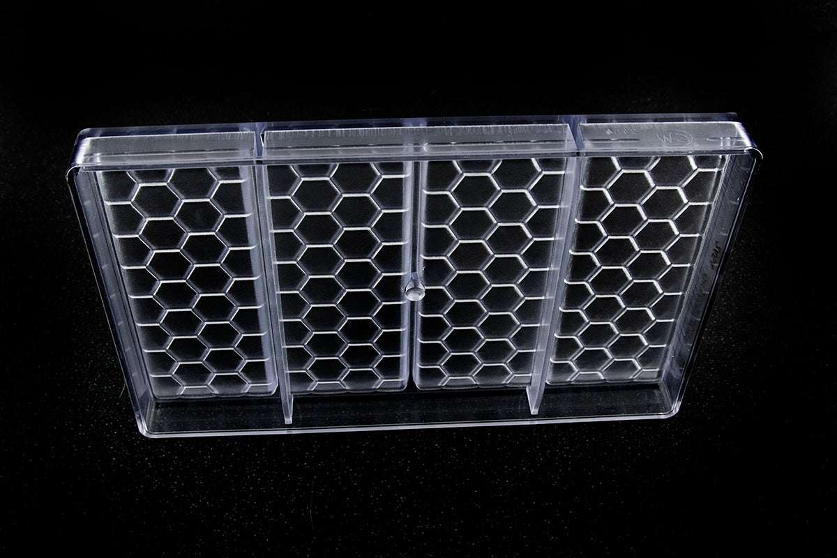 CW2454 - Chocolate World - Honeycomb Tablet Polycarbonate Mould