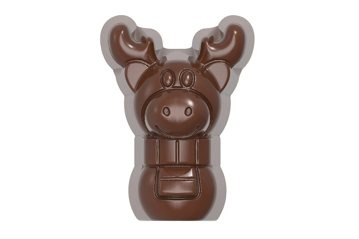 CW2455 - Chocolate World - Chocolate Moose Polycarbonate Mould