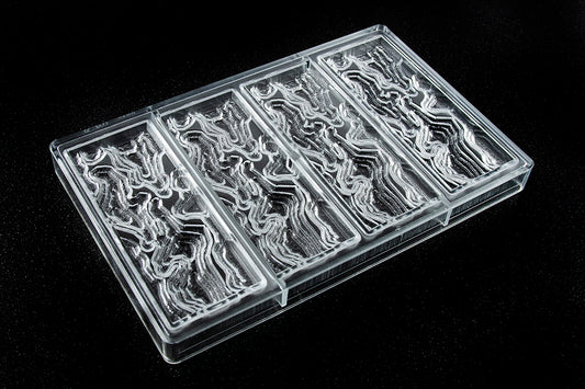 CW2460 - Chocolate World - Earth Topographic Tablet Polycarbonate Mould