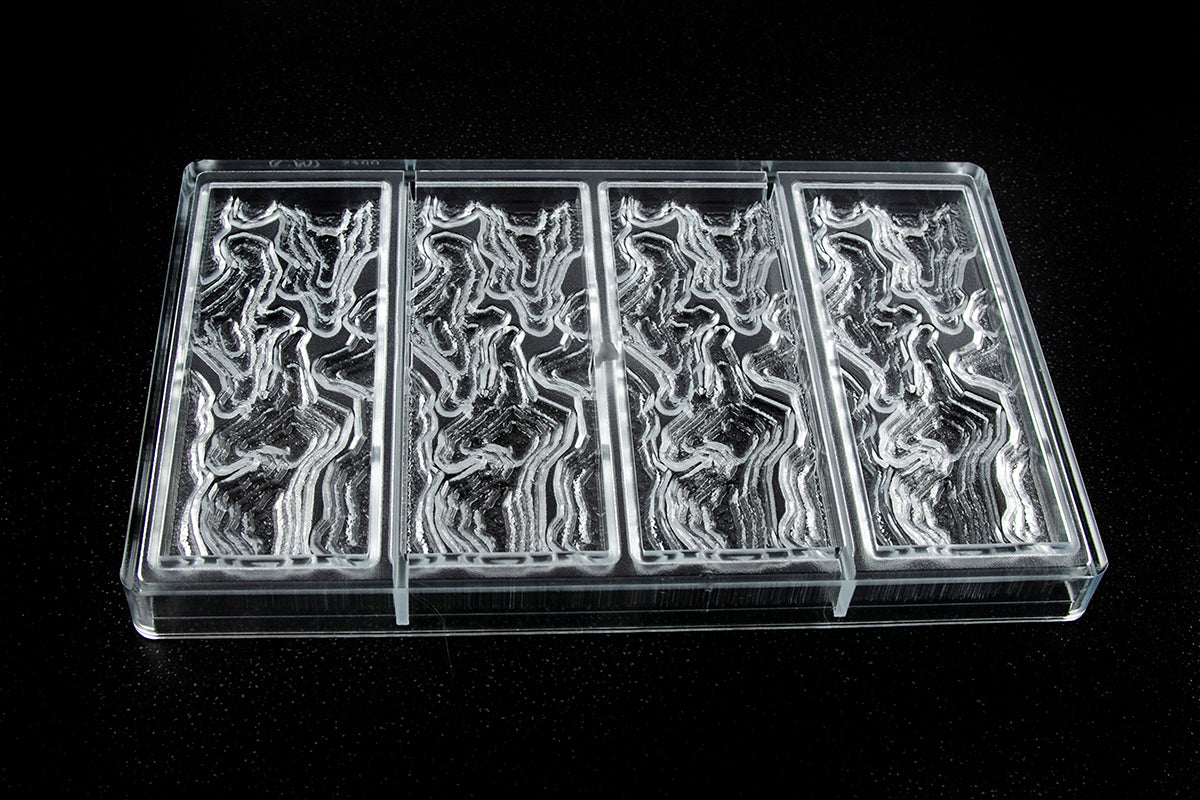 CW2460 - Chocolate World - Earth Topographic Tablet Polycarbonate Mould